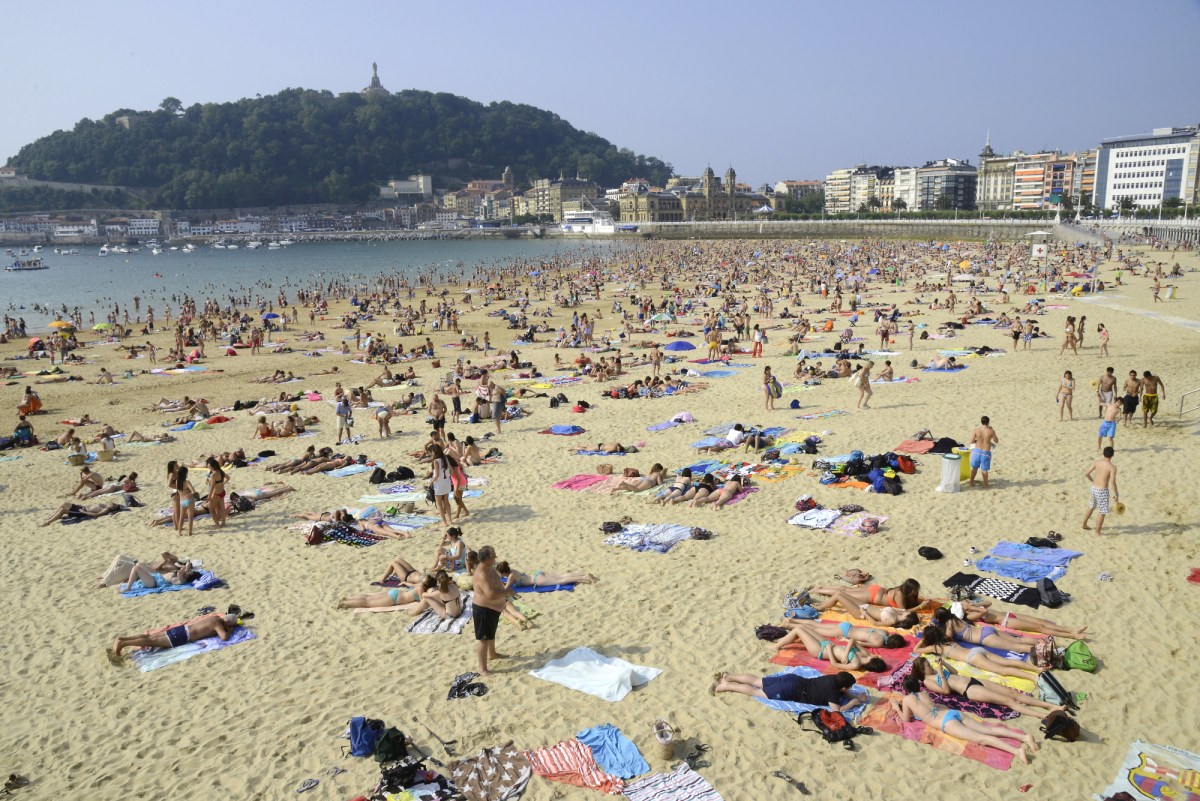 San sebastian beaches