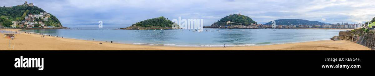 San sebastian beaches