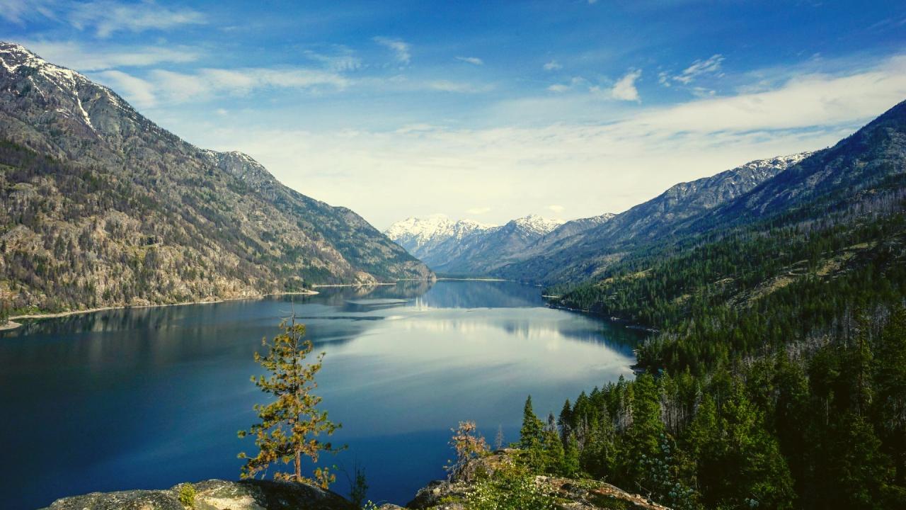 Lake sorvagsvatn faroe islands