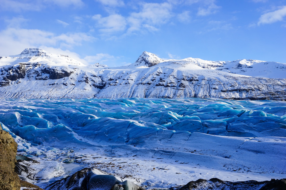 Svínafellsjökull glacier