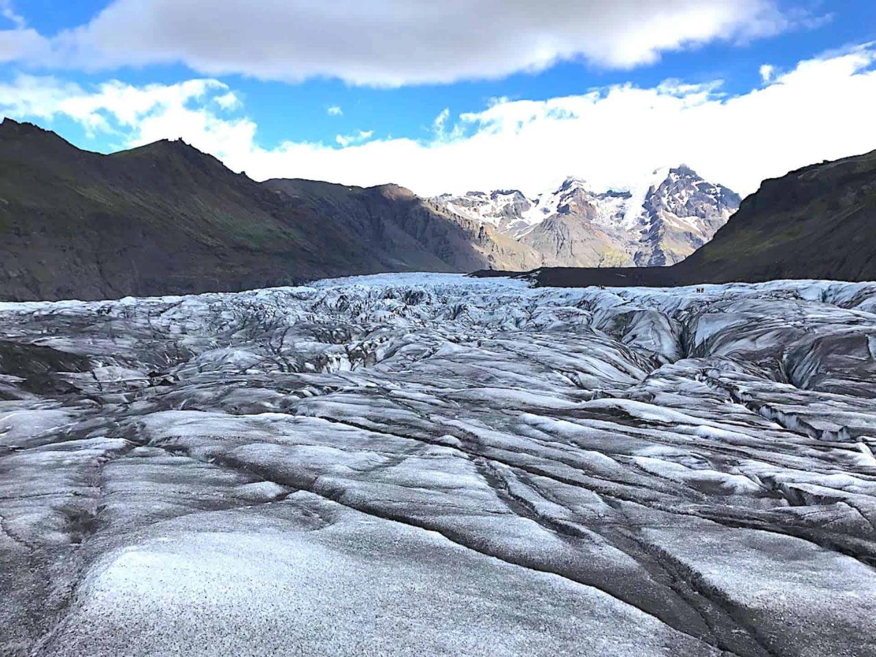 Svínafellsjökull glacier